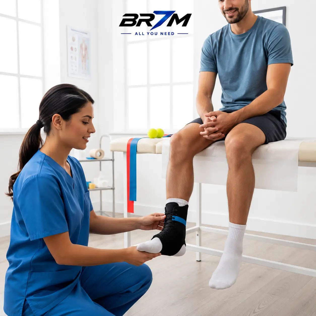 Chevillère de compression sportive