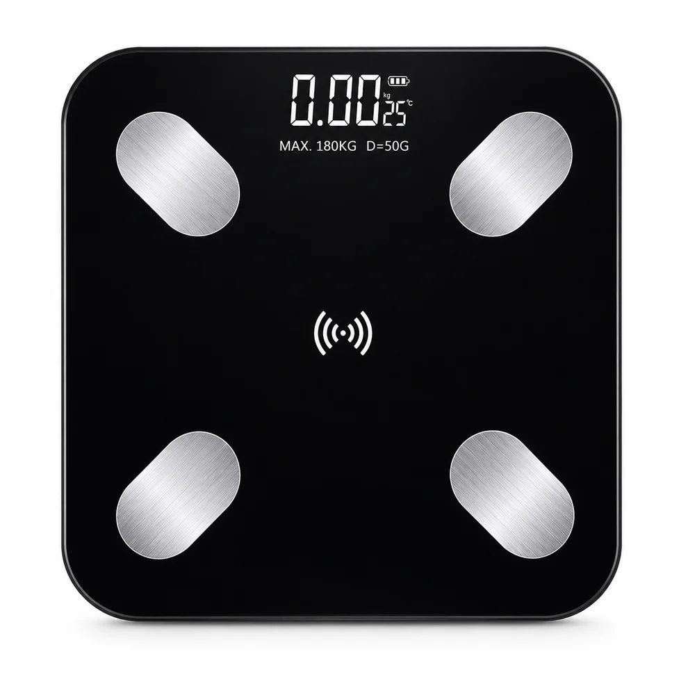 Balance électronique intelligente noire - ميزان إلكتروني ذكي أسود