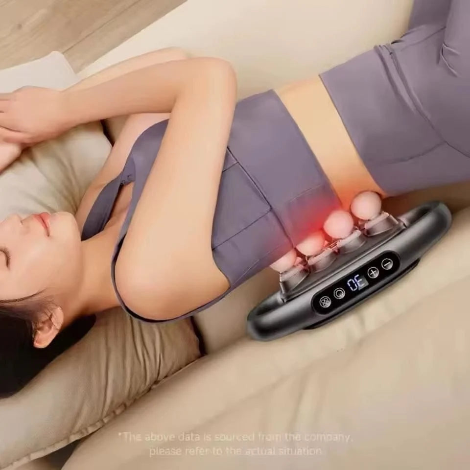 Utilisation du masseur électrique à 8 têtes